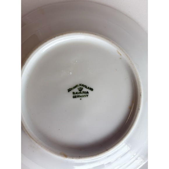 Johann Haviland Bavaria Germany Blue Garland Tea Set Plates Cups Saucers - Picture 4 of 4